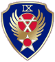 IX Engineer Command emblem